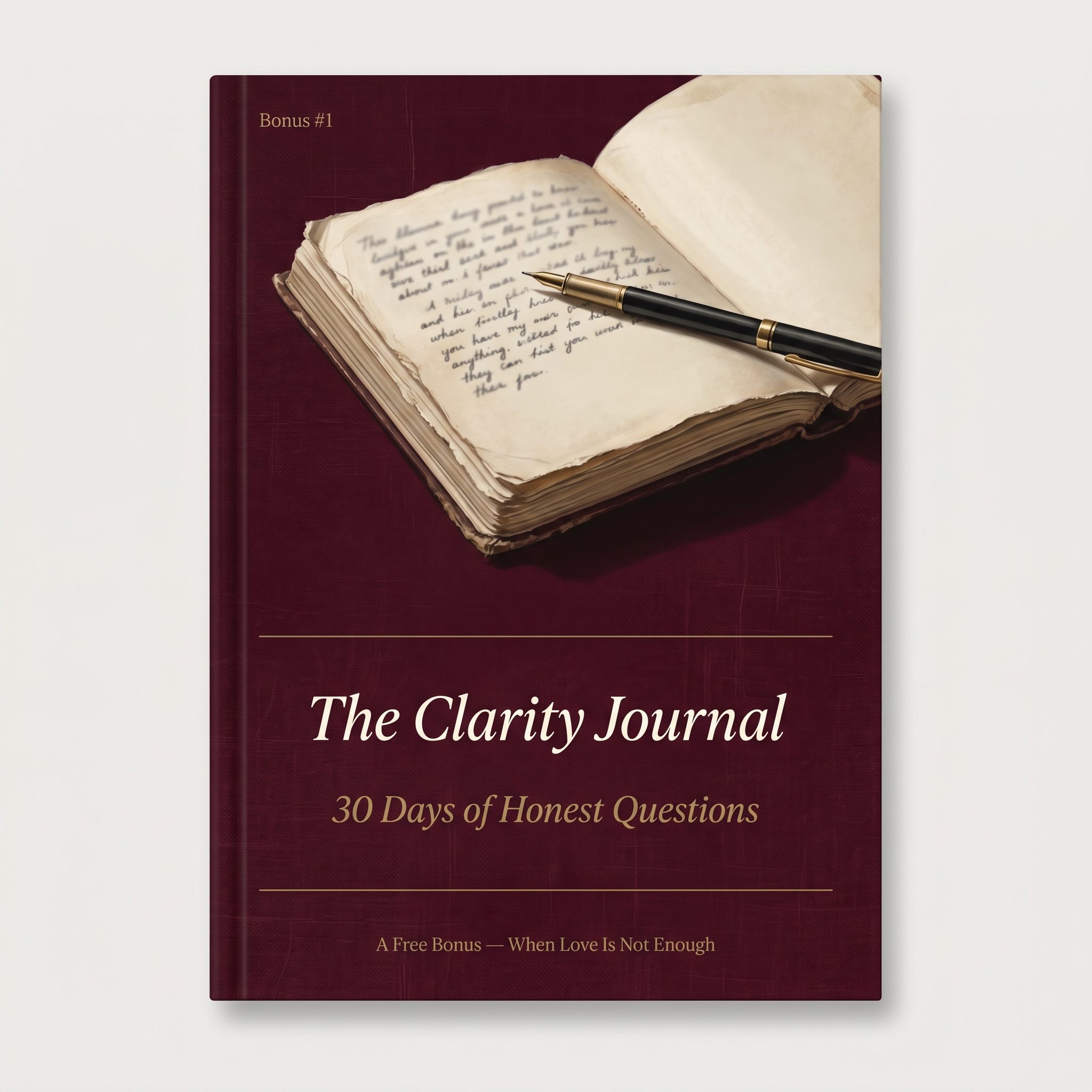 Bonus 1 — The Clarity Journal